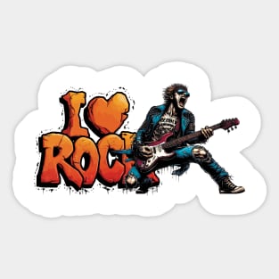 Unleash Your Inner Rock God Sticker